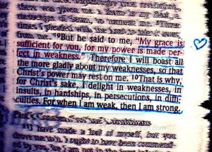 Prayer Request:  in my weakness, He will be glorified.