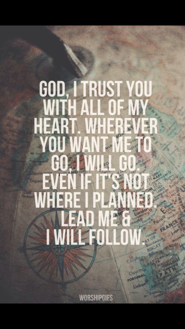 Send Me I trust You Lord